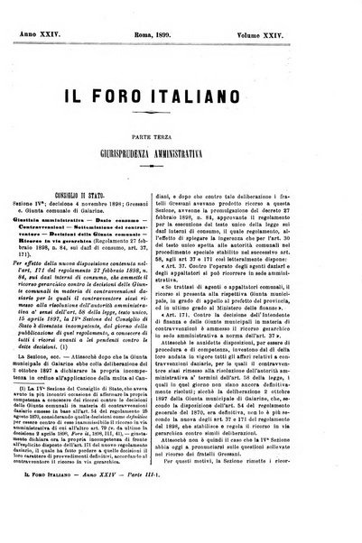 Il foro italiano raccolta generale di giurisprudenza civile, commerciale, penale, amministrativa