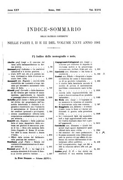 Il foro italiano raccolta generale di giurisprudenza civile, commerciale, penale, amministrativa