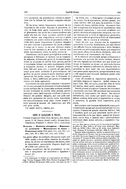 Il foro italiano raccolta generale di giurisprudenza civile, commerciale, penale, amministrativa