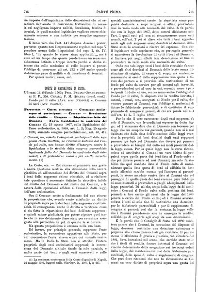 Il foro italiano raccolta generale di giurisprudenza civile, commerciale, penale, amministrativa