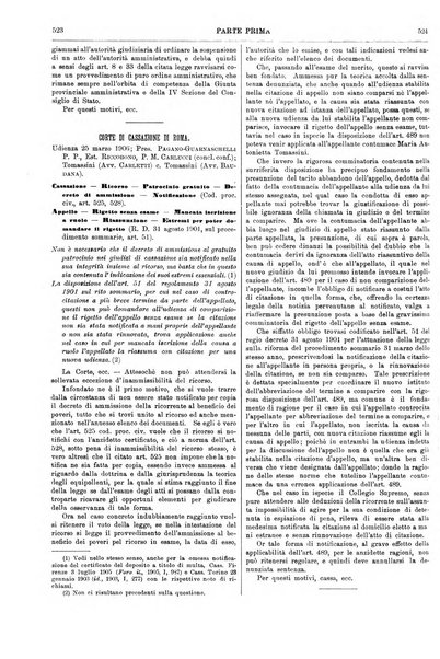 Il foro italiano raccolta generale di giurisprudenza civile, commerciale, penale, amministrativa