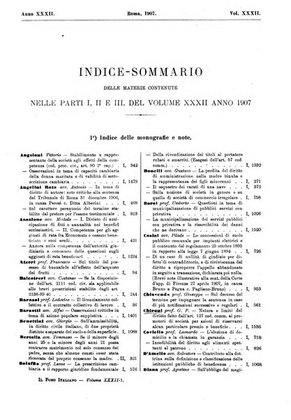 Il foro italiano raccolta generale di giurisprudenza civile, commerciale, penale, amministrativa