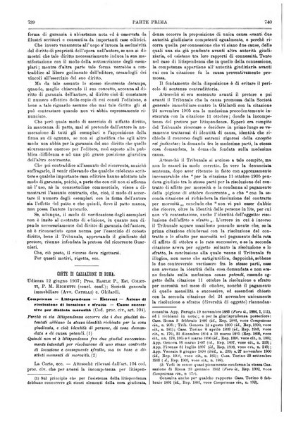 Il foro italiano raccolta generale di giurisprudenza civile, commerciale, penale, amministrativa