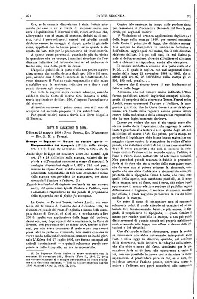 Il foro italiano raccolta generale di giurisprudenza civile, commerciale, penale, amministrativa