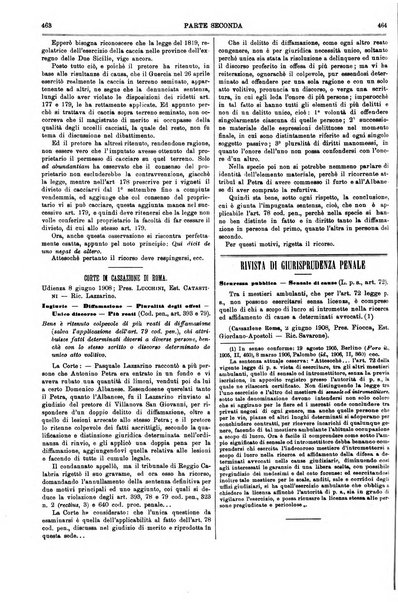 Il foro italiano raccolta generale di giurisprudenza civile, commerciale, penale, amministrativa