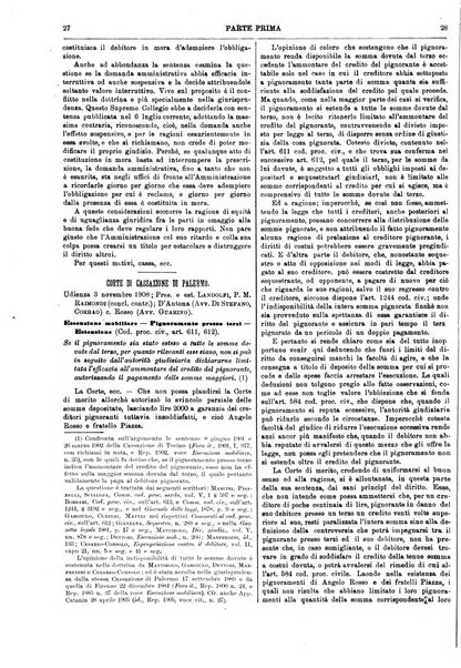 Il foro italiano raccolta generale di giurisprudenza civile, commerciale, penale, amministrativa