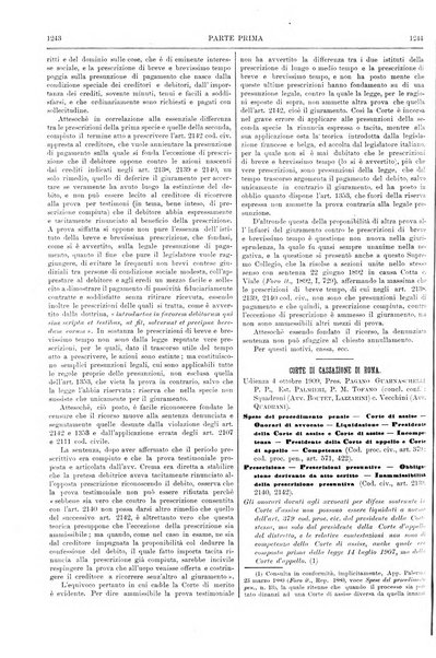 Il foro italiano raccolta generale di giurisprudenza civile, commerciale, penale, amministrativa