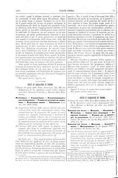 Il foro italiano raccolta generale di giurisprudenza civile, commerciale, penale, amministrativa