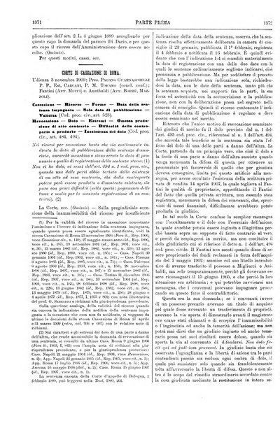 Il foro italiano raccolta generale di giurisprudenza civile, commerciale, penale, amministrativa