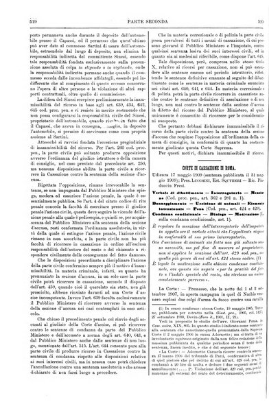 Il foro italiano raccolta generale di giurisprudenza civile, commerciale, penale, amministrativa