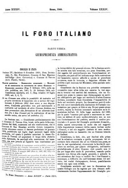 Il foro italiano raccolta generale di giurisprudenza civile, commerciale, penale, amministrativa