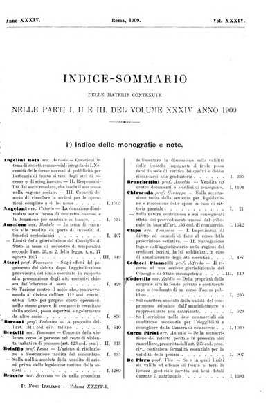 Il foro italiano raccolta generale di giurisprudenza civile, commerciale, penale, amministrativa