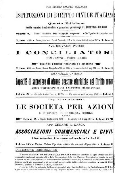 Il foro italiano raccolta generale di giurisprudenza civile, commerciale, penale, amministrativa