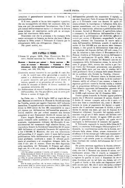 Il foro italiano raccolta generale di giurisprudenza civile, commerciale, penale, amministrativa