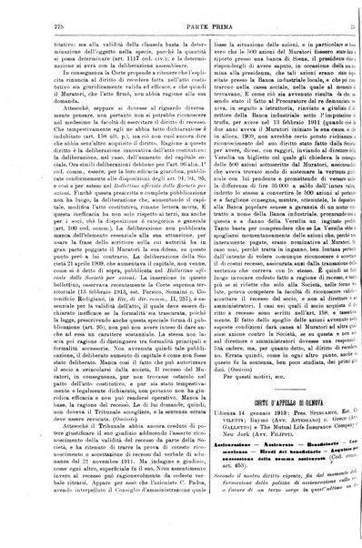 Il foro italiano raccolta generale di giurisprudenza civile, commerciale, penale, amministrativa