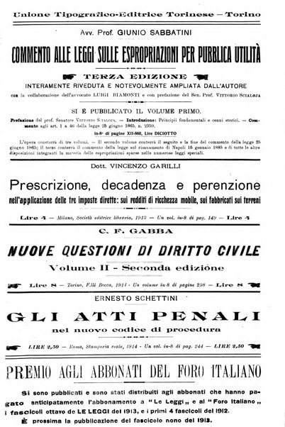 Il foro italiano raccolta generale di giurisprudenza civile, commerciale, penale, amministrativa