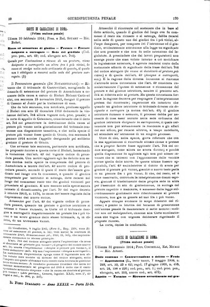 Il foro italiano raccolta generale di giurisprudenza civile, commerciale, penale, amministrativa