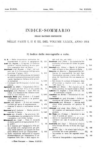 Il foro italiano raccolta generale di giurisprudenza civile, commerciale, penale, amministrativa