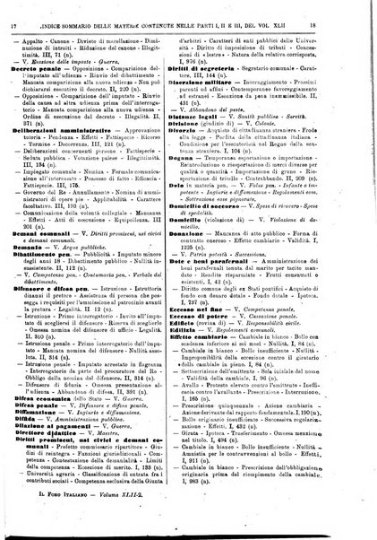 Il foro italiano raccolta generale di giurisprudenza civile, commerciale, penale, amministrativa