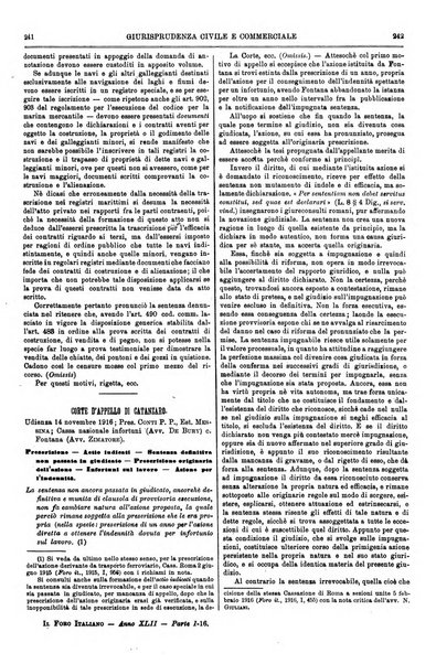 Il foro italiano raccolta generale di giurisprudenza civile, commerciale, penale, amministrativa