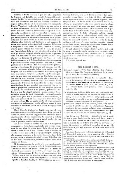 Il foro italiano raccolta generale di giurisprudenza civile, commerciale, penale, amministrativa