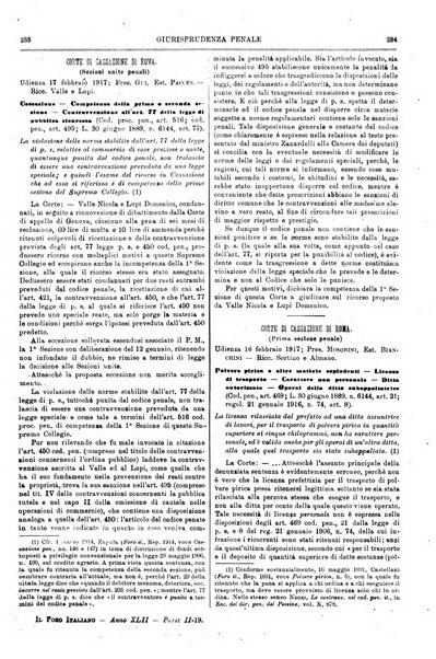 Il foro italiano raccolta generale di giurisprudenza civile, commerciale, penale, amministrativa