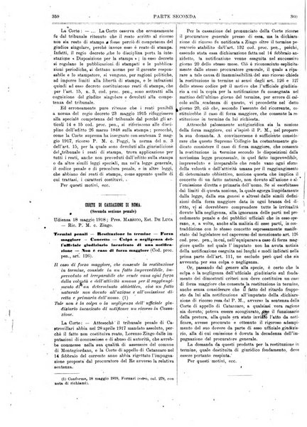 Il foro italiano raccolta generale di giurisprudenza civile, commerciale, penale, amministrativa