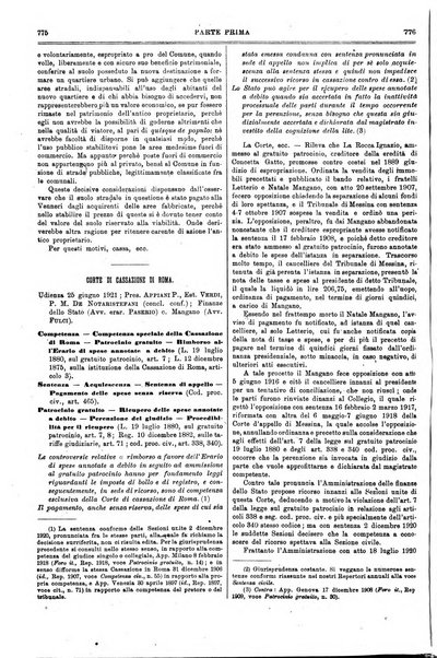 Il foro italiano raccolta generale di giurisprudenza civile, commerciale, penale, amministrativa