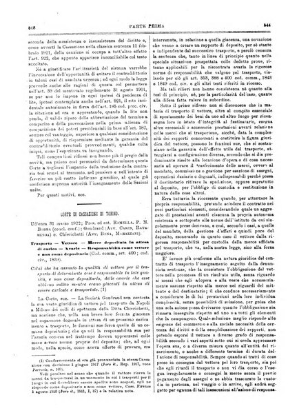 Il foro italiano raccolta generale di giurisprudenza civile, commerciale, penale, amministrativa