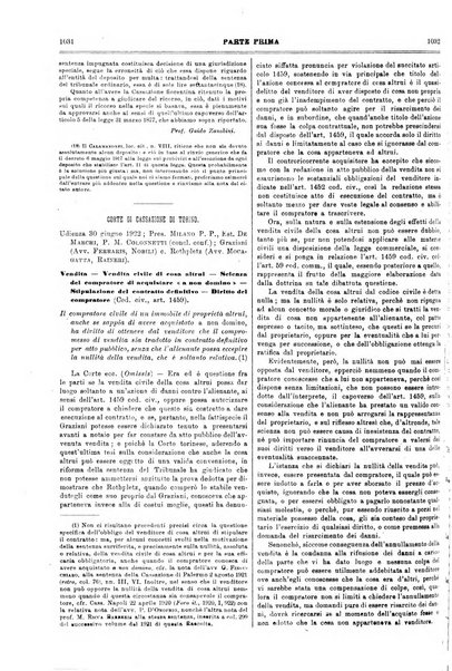 Il foro italiano raccolta generale di giurisprudenza civile, commerciale, penale, amministrativa