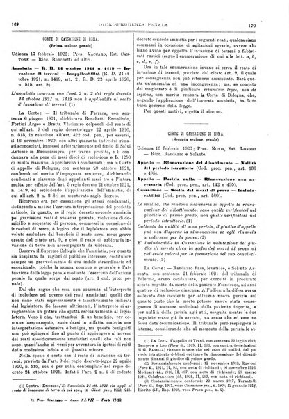 Il foro italiano raccolta generale di giurisprudenza civile, commerciale, penale, amministrativa