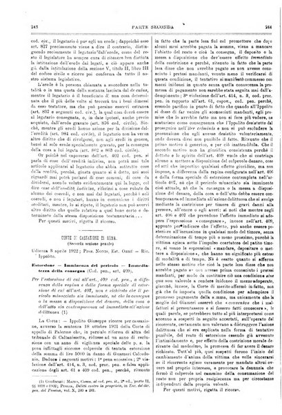 Il foro italiano raccolta generale di giurisprudenza civile, commerciale, penale, amministrativa