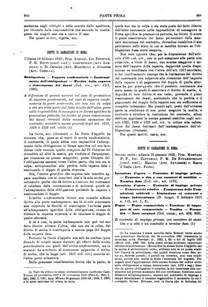 Il foro italiano raccolta generale di giurisprudenza civile, commerciale, penale, amministrativa