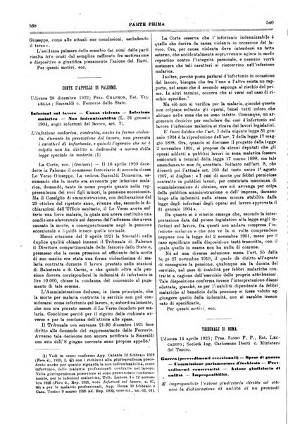 Il foro italiano raccolta generale di giurisprudenza civile, commerciale, penale, amministrativa