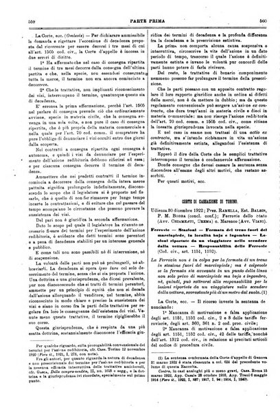 Il foro italiano raccolta generale di giurisprudenza civile, commerciale, penale, amministrativa