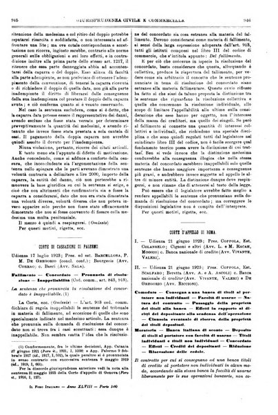 Il foro italiano raccolta generale di giurisprudenza civile, commerciale, penale, amministrativa