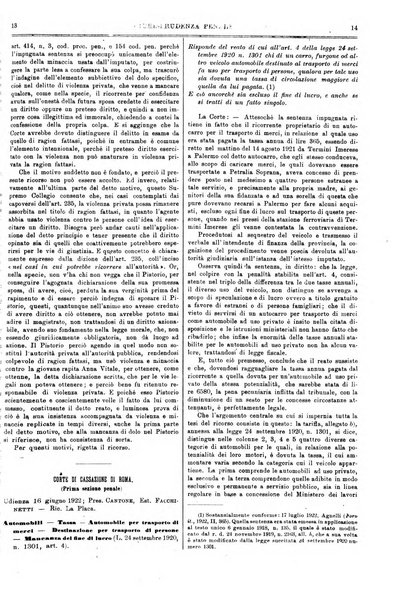 Il foro italiano raccolta generale di giurisprudenza civile, commerciale, penale, amministrativa