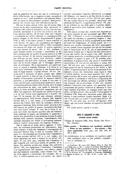 Il foro italiano raccolta generale di giurisprudenza civile, commerciale, penale, amministrativa