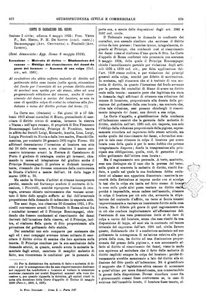 Il foro italiano raccolta generale di giurisprudenza civile, commerciale, penale, amministrativa