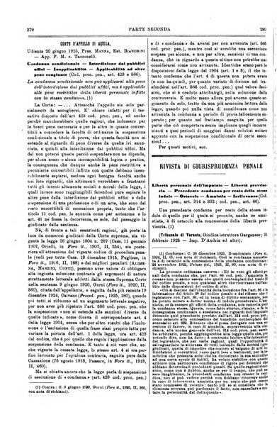 Il foro italiano raccolta generale di giurisprudenza civile, commerciale, penale, amministrativa