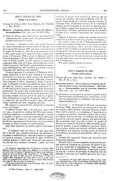 Il foro italiano raccolta generale di giurisprudenza civile, commerciale, penale, amministrativa