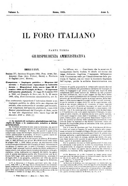 Il foro italiano raccolta generale di giurisprudenza civile, commerciale, penale, amministrativa