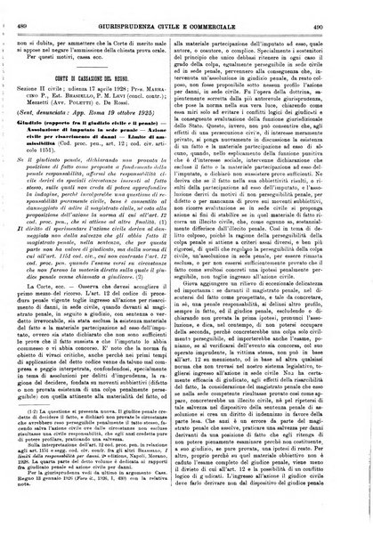 Il foro italiano raccolta generale di giurisprudenza civile, commerciale, penale, amministrativa