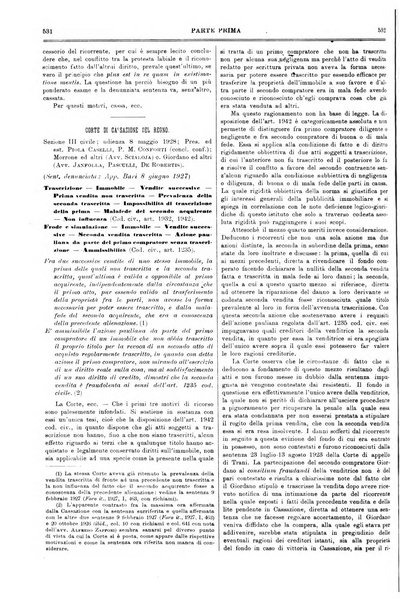 Il foro italiano raccolta generale di giurisprudenza civile, commerciale, penale, amministrativa