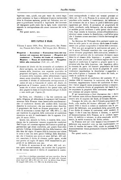 Il foro italiano raccolta generale di giurisprudenza civile, commerciale, penale, amministrativa