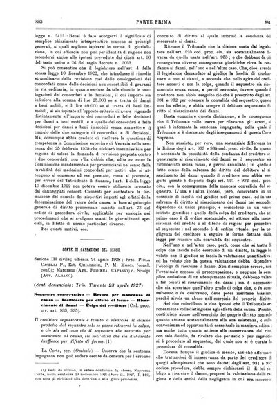 Il foro italiano raccolta generale di giurisprudenza civile, commerciale, penale, amministrativa