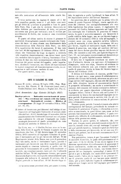 Il foro italiano raccolta generale di giurisprudenza civile, commerciale, penale, amministrativa