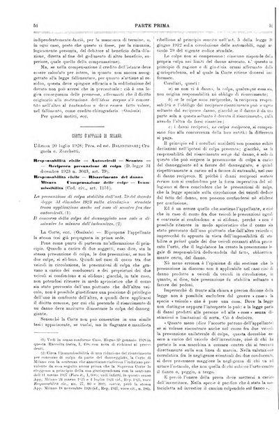 Il foro italiano raccolta generale di giurisprudenza civile, commerciale, penale, amministrativa