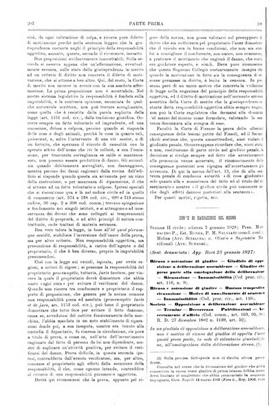 Il foro italiano raccolta generale di giurisprudenza civile, commerciale, penale, amministrativa