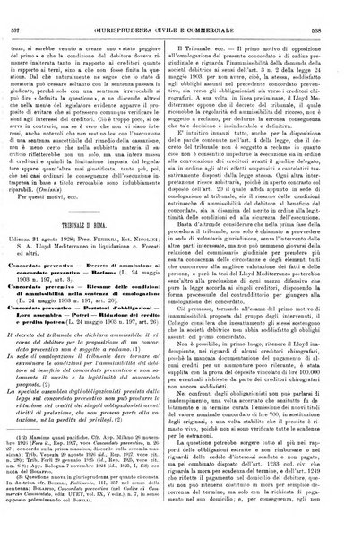 Il foro italiano raccolta generale di giurisprudenza civile, commerciale, penale, amministrativa